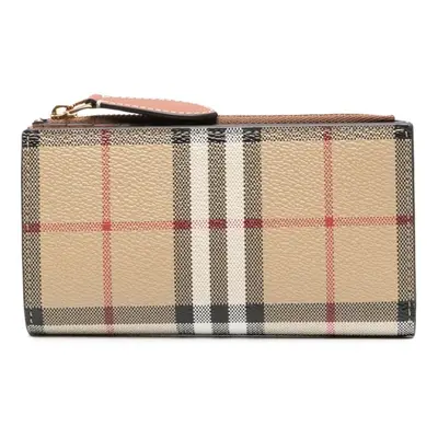 BURBERRY - Portafoglio Con Motivo Check