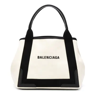 BALENCIAGA - Borsa Navy Cabas Small