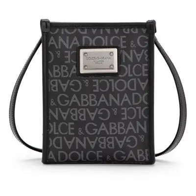 DOLCE & GABBANA - Borsa Shopping Con Logo Allover