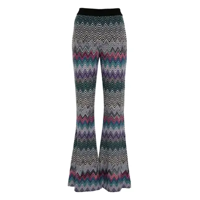 MISSONI - Pantalone In Lana Con Motivo Zig Zag