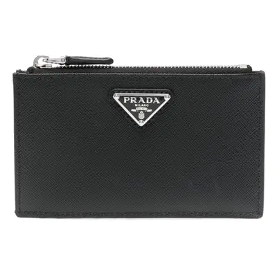 PRADA - Porta Carte Di Credito In Pelle