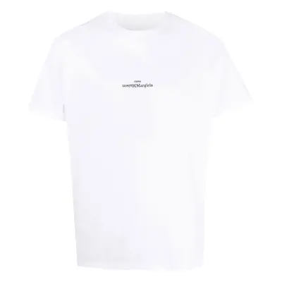 MAISON MARGIELA - T-shirt In Cotone Con Logo