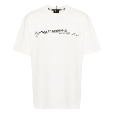 MONCLER GRENOBLE - T-shirt In Cotone Con Stampa