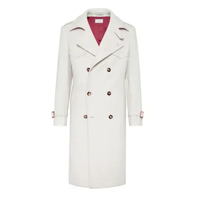 BRUNELLO CUCINELLI - Cappotto Trench In Lana E Cashmere