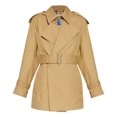 BURBERRY - Trench Corto In Cotone