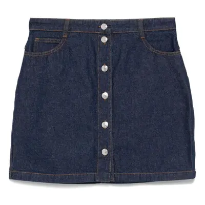 MAISON KITSUNE' - Mini Gonna In Jeans