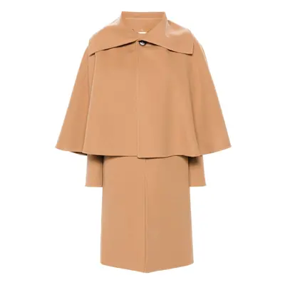 CHLOÉ - Cappotto Midi In Misto Lana E Cashmere