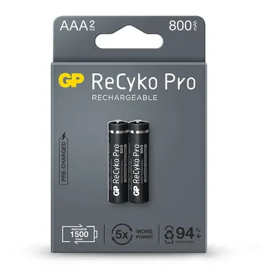 Batteria ricaricabile Recyko Pro Gp AAA LR03 800Ma (Blister Unid) [E3-38424]