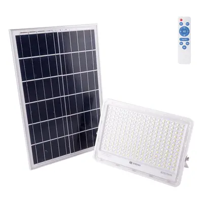 Solare LED Floodlight 300W 6500K Pannello: 6V/25W Battery: 3.2V/20000MaH Remote Control [HO-Sola