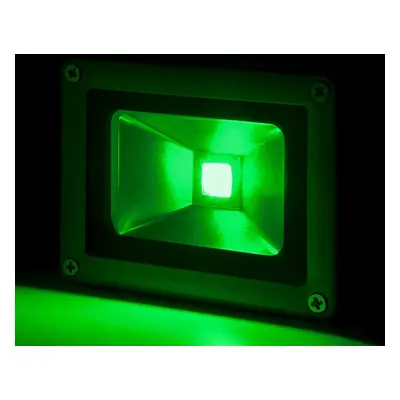 Proiettore LED 10W 850Lm IP65 Brico Verde 40.000H [BQFS11510-G]