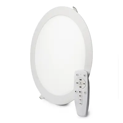 Piastra LED 24W 2.400Lm Telecomando (Intensità-CCT) 40.000H [HO-PL-24W-RC]