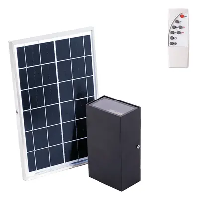 Applique a LED Solare-Telecomando- Dimable- Pannello: 6V 15W Batteria: 3,2V 2000MaH [HO-APL-SOL-