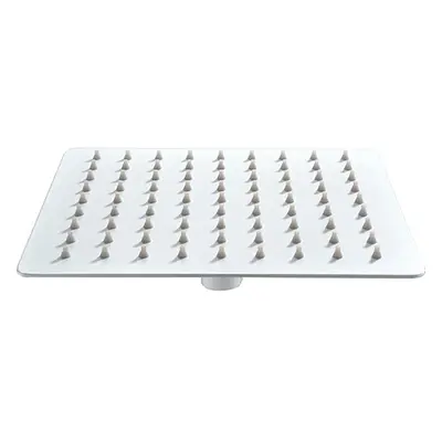 Soffione doccia quadrato 20X20 cm. Bianco opaco [RDC001/BL]