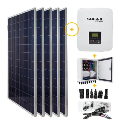 Kit Solaree Fotovoltaico Ibrido 5KW Monofase