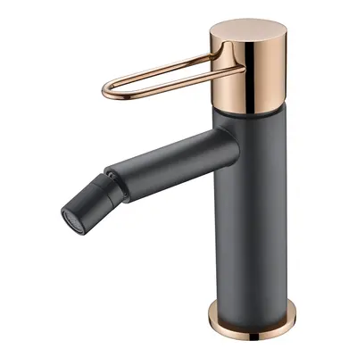 Milos Miscelatore Bidet Nero Oro Rosa [BDY027-2NOR]