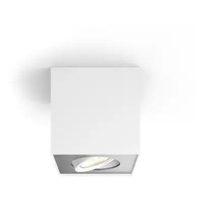 Philips/Signify \'Box\' Faretto LED da soffitto 4.5W 500Lm - 2700ºK IP20 Bianco 30000H [PH-87186