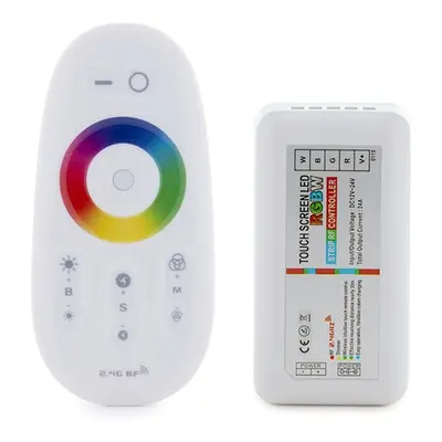 Controllore 2,4G Striscia LED RGB-biancoTelecomando 12-24VDC ► 288/576W