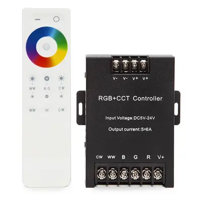 Controllore 2.4G Tattile RGB+Cct Canalei Telecomando