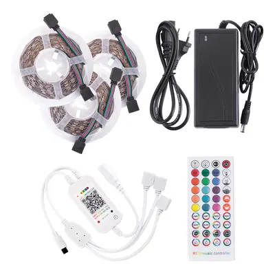 Kit Striscia 108W 4.500Lm LED metri RGB Blister Trasformatore, Controller, Telecomando IP20 40.0