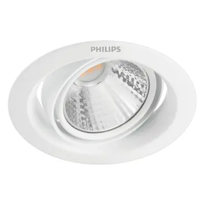 Philips/Signify \'Pomeron\' Faretto LED da incasso 5W 350Lm 4000ºK IP20 Bianco 15000H [PH-871869