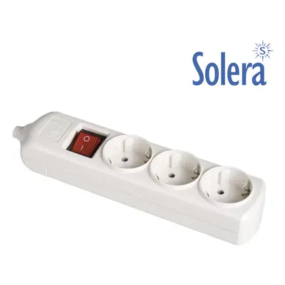 Base bipolare uscite con interruttore luminoso laterale T/T 16A 250V colore bianco. Lastra [E3-4