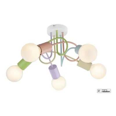 Lampada per bambini RABALUX \'Linett\' 5xE27 IP20 [RAB-6340]