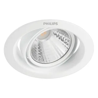 Philips/Signify \'Pomeron\' Faretto LED da incasso 3W 200Lm 2700ºK IP20 Bianco 15000H [PH-871869