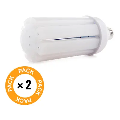 Confezione da Lampadine LED E27 30W 2600Lm 6000ºK Epistar 50.000H [SL-YMD03-30W-CW-PK2-AP]