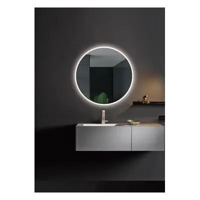 Specchio da Bagno Illuminato \'London\' Ø50Cm Bianco Freddo Antiappannamento/Sensore On-Off [LIM