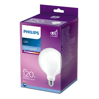 Lampadina LED Philips E27 G120 13W 2000Lm 6500K [PH-929002372301]