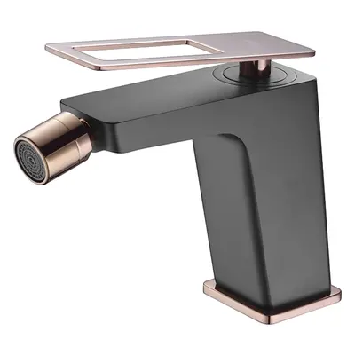 Miscelatore bidet Sweden Nero Oro Rosa [BDC032-2NOR]