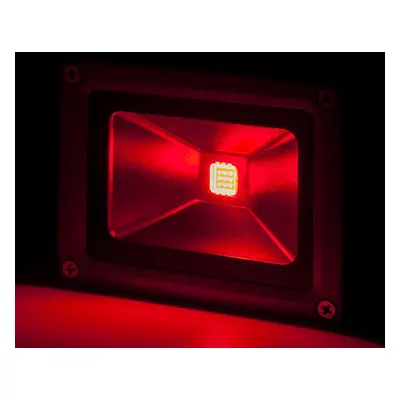 Faretto Proiettore LED 10W 850Lm IP65 Rosso Brico 40.000H [BQFS11510-R]