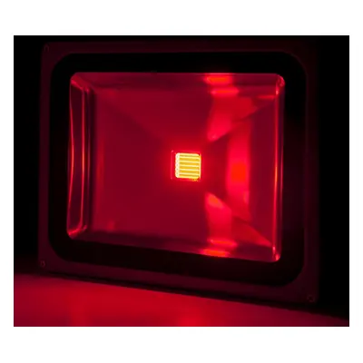 Faretto Proiettore LED 50W 4.250Lm IP65 Rosso Brico 40.000H [BQFS29050B-R]