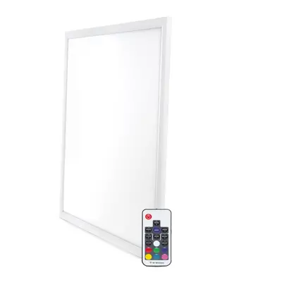 Pannello LED Superslim 30W 60x60Cm Telecomando RGB 40.000H [HO-P-RGB-30W]