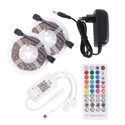 Kit Striscia 72W 3.000Lm LED metri RGB Blister Trasformatore, Controller, Controllo Bluetooth IP