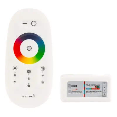 Controllore Tattile Striscia LED RGB 12/24VDC 216/432W 50M