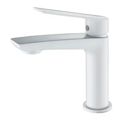 Lavabo Monocomando Luxor Bianco Opaco [BDX023-1BL]