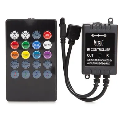 Controllore Musicale 12/24VDC Striscia LED RGB ► 72W