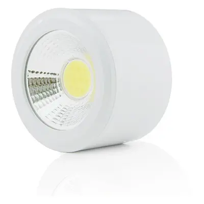 Faretto da incasso LED di superficie 5W 450Lm 6000ºK Circolare 40.000H [BF-MZ5001-5W-W-CW]