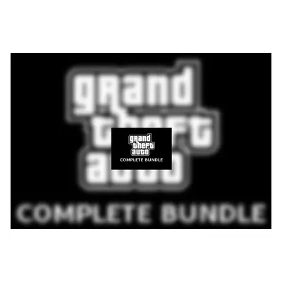 Grand Theft Auto Complete Bundle (including GTA & 2) RoW Steam Gift