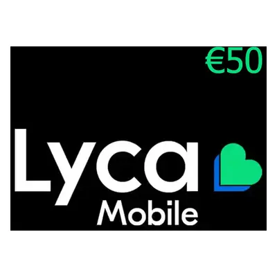 Lyca Mobile €50 Mobile Top-up IT