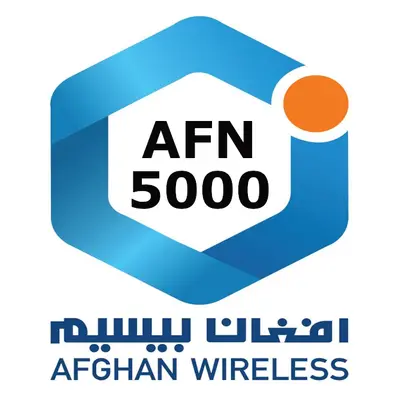 Afghan Wireless 5000 AFN Mobile Top-up AF