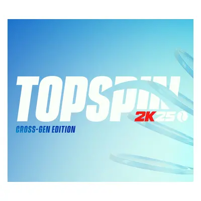 TopSpin 2K25 Cross-Gen Edition XBOX One & Xbox Series X|S CD Key