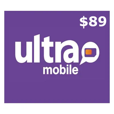 Ultra Mobile $89 Mobile Top-up US