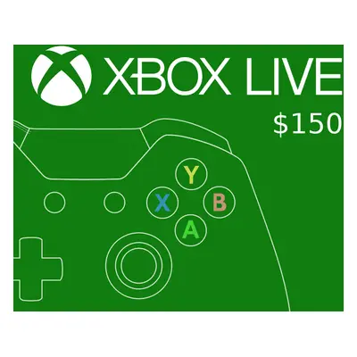 XBOX Live $150 Prepaid Card HK