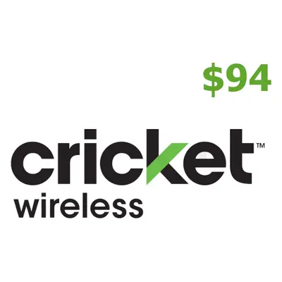 Cricket $94 Mobile Top-up US