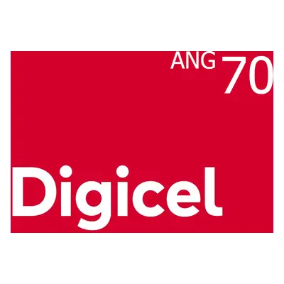 Digicel 70 ANG Mobile Top-up CW