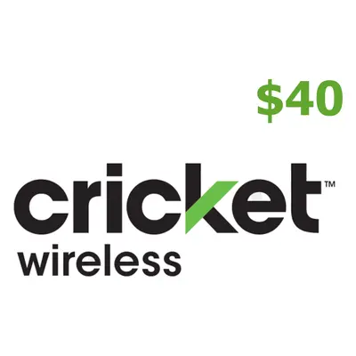 Cricket $40 Mobile Top-up US