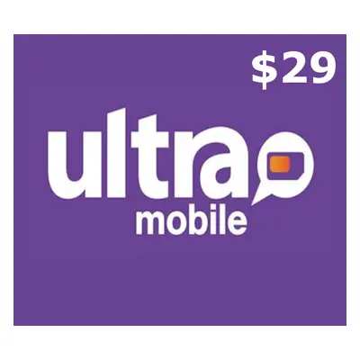 Ultra Mobile $29 Mobile Top-up US