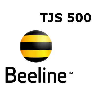 Beeline 500 TJS Mobile Top-up TJ